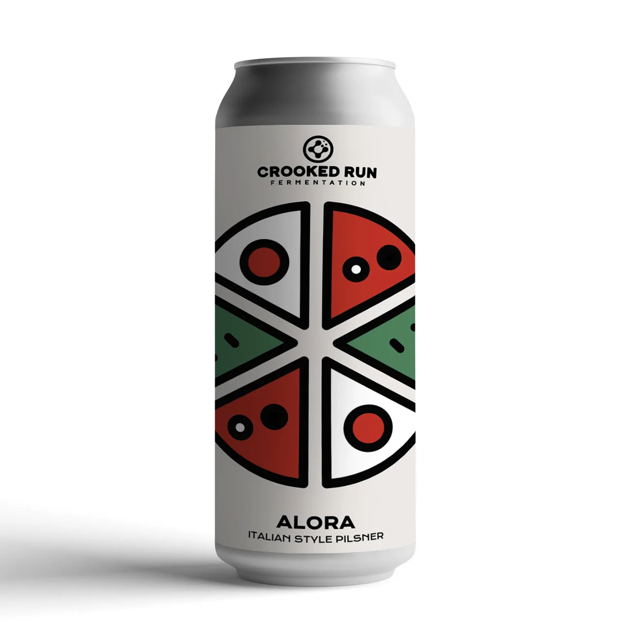 Crooked Run — Alora — label art