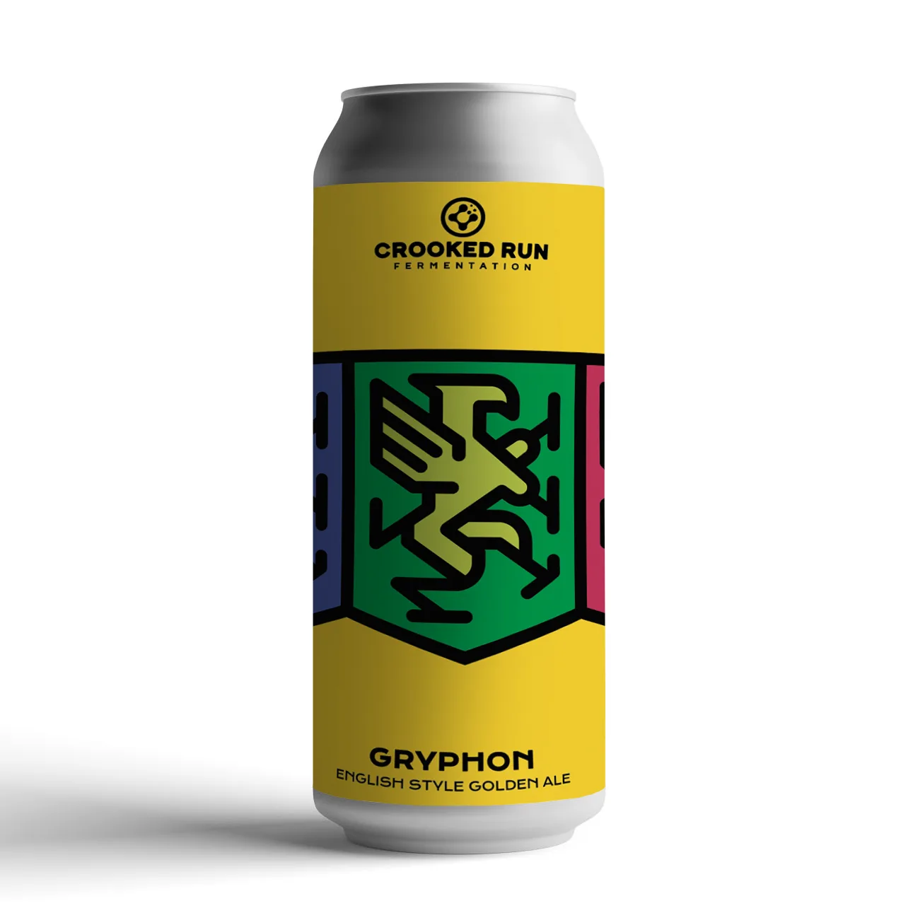 Crooked Run — Gryphon — label art