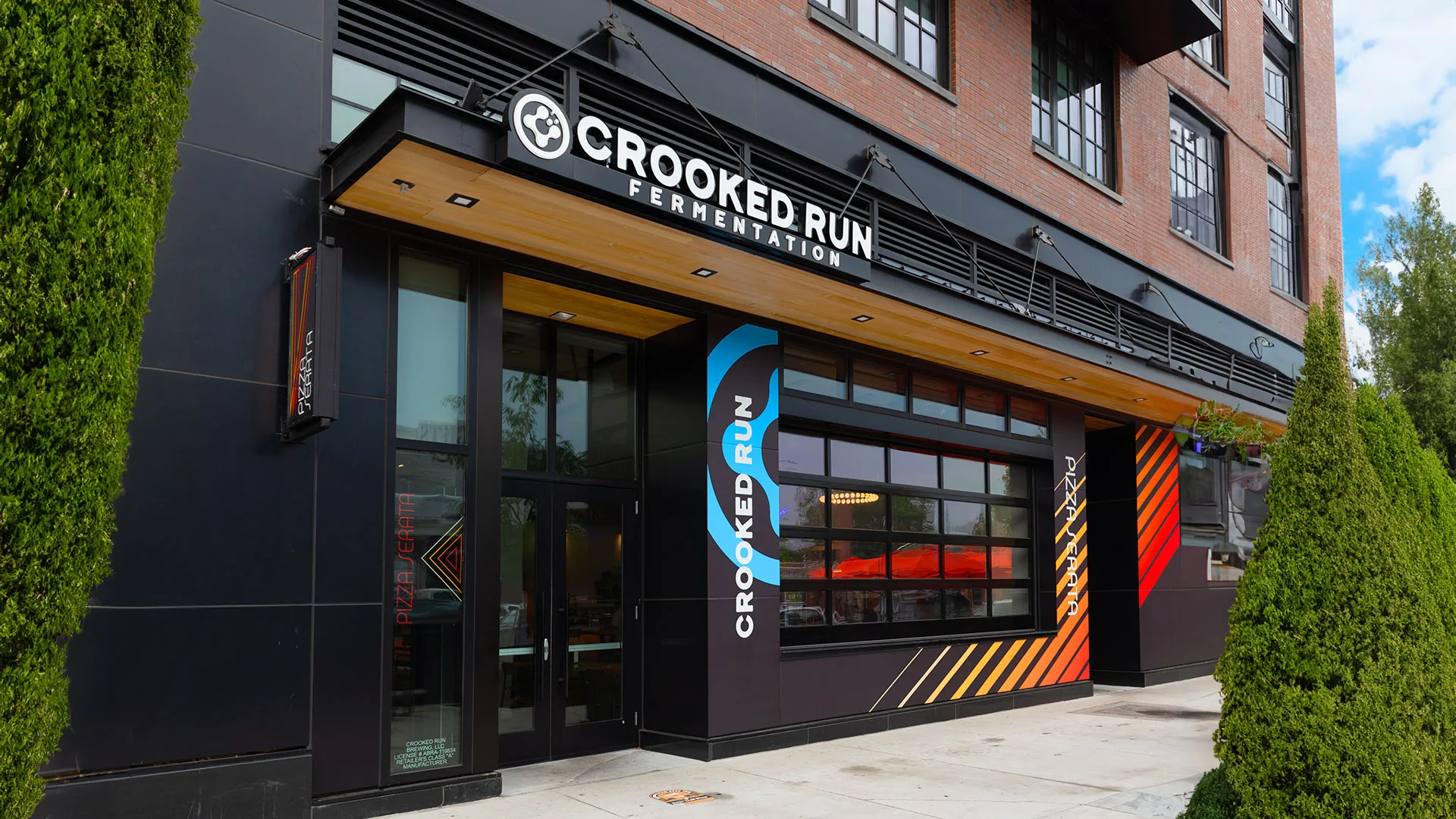 Crooked Run — Label system