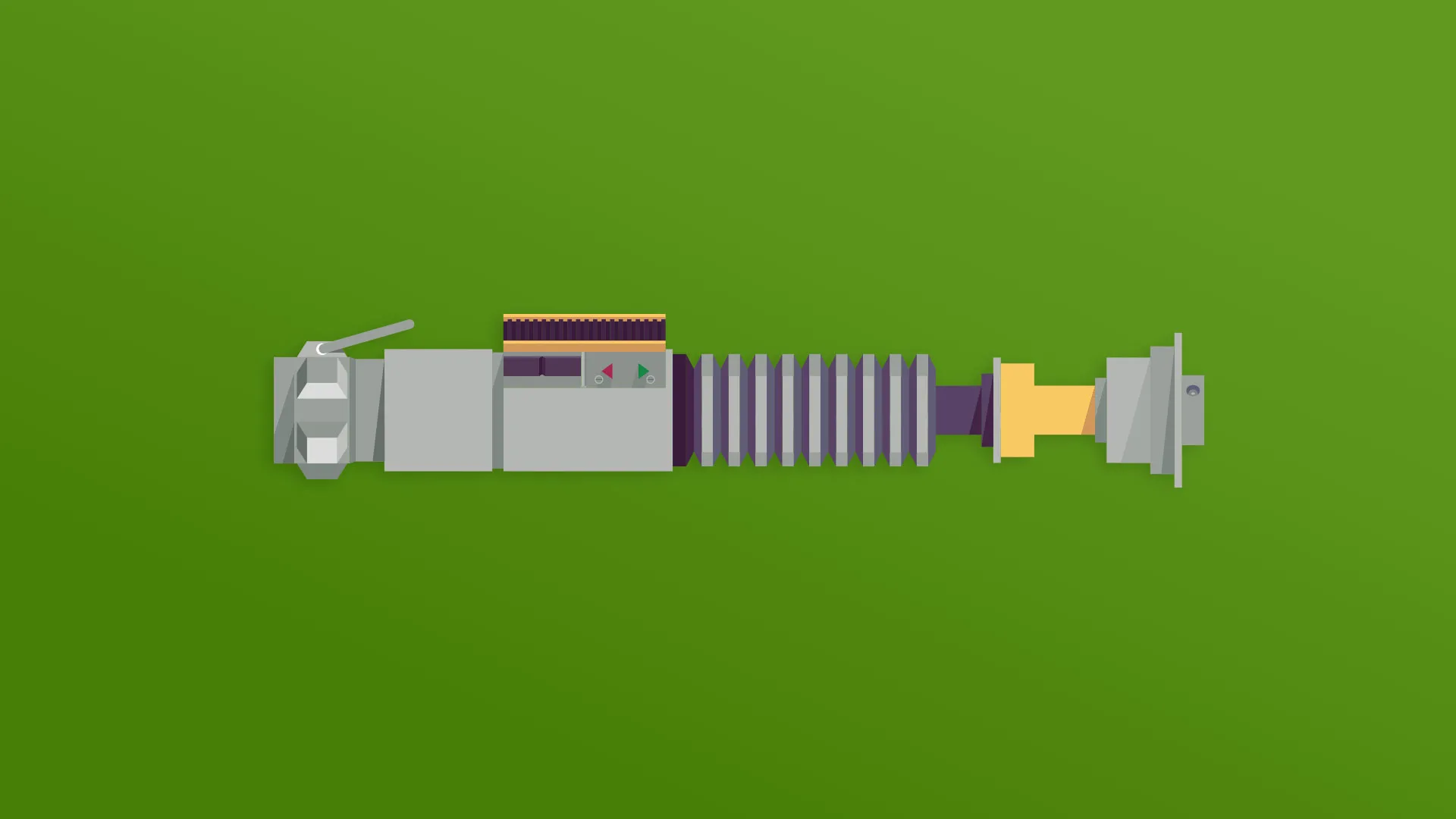 Lightsaber Archive — green saber poster