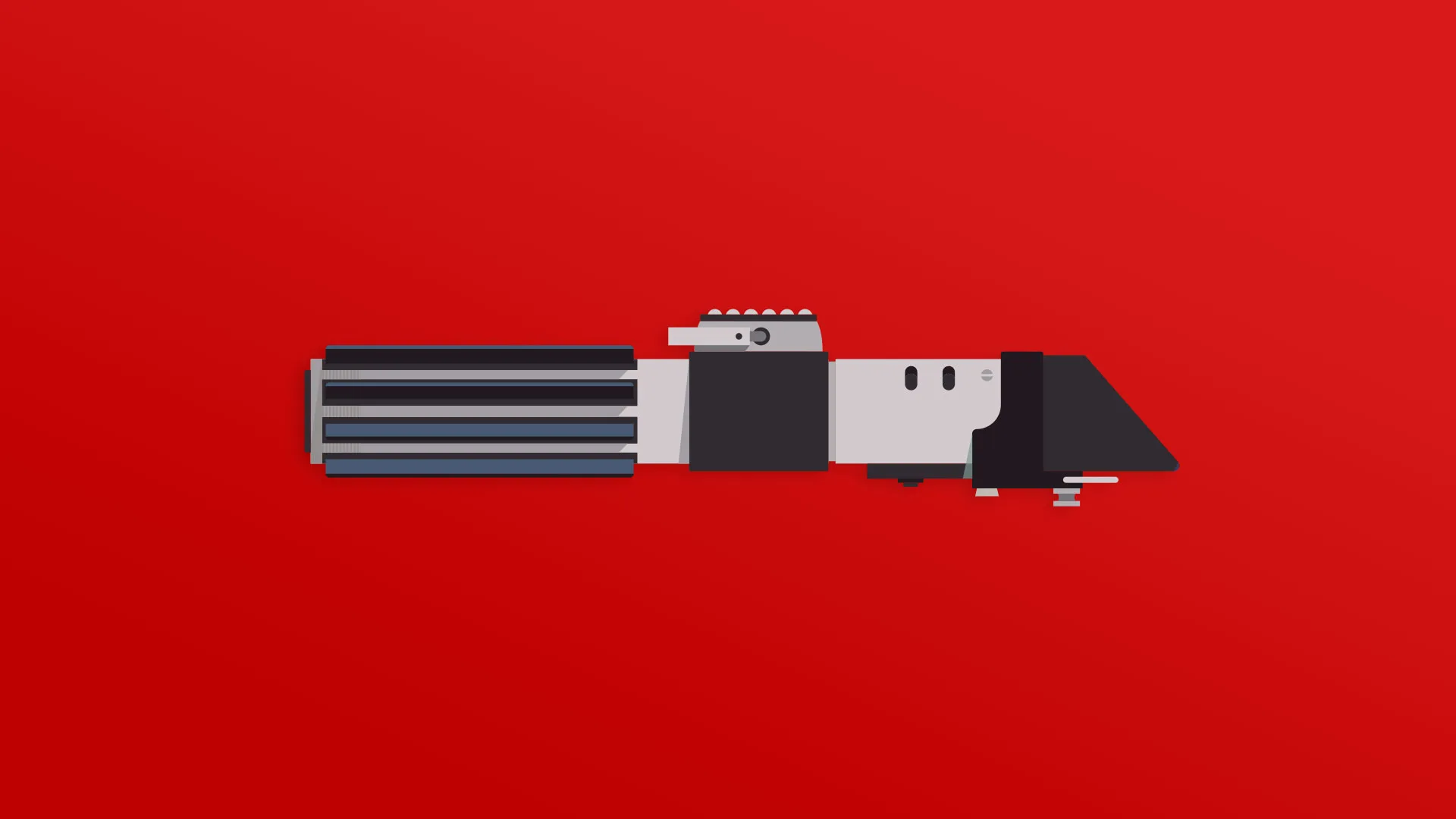 Lightsaber Archive — red saber poster