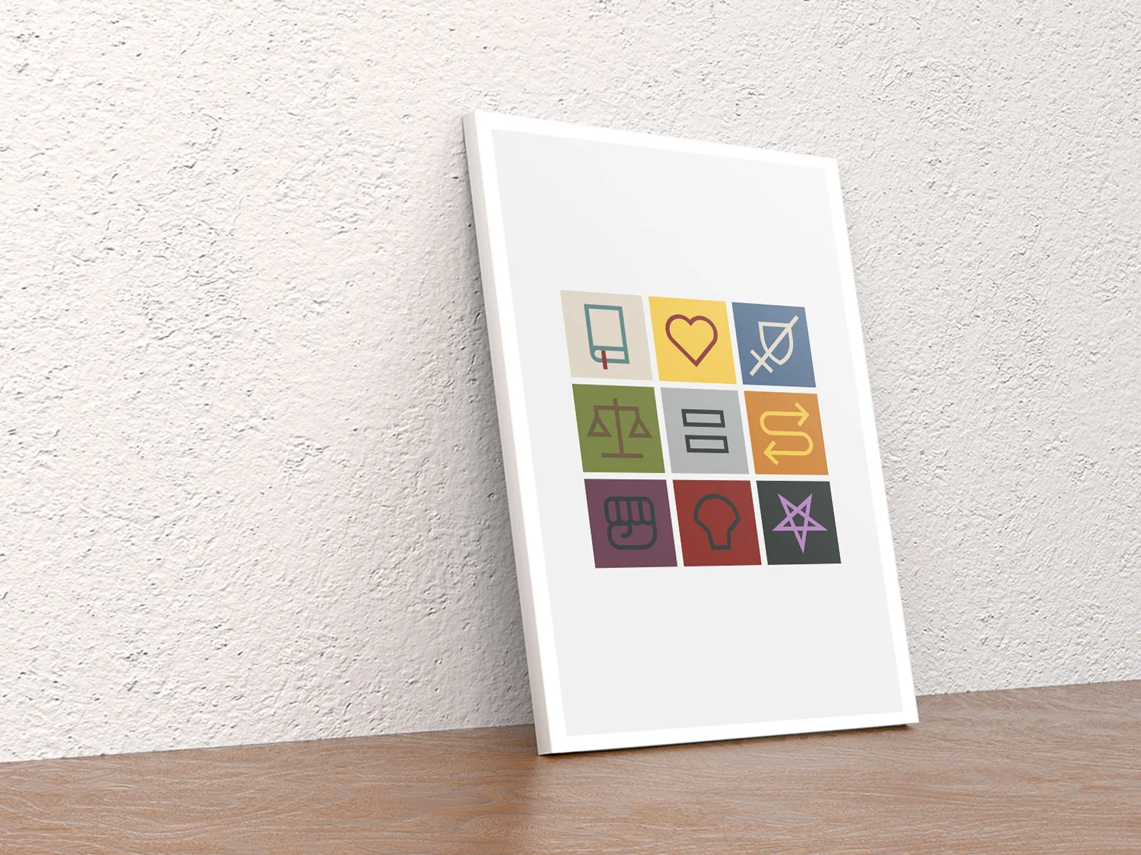 Lexigrams — Poster series