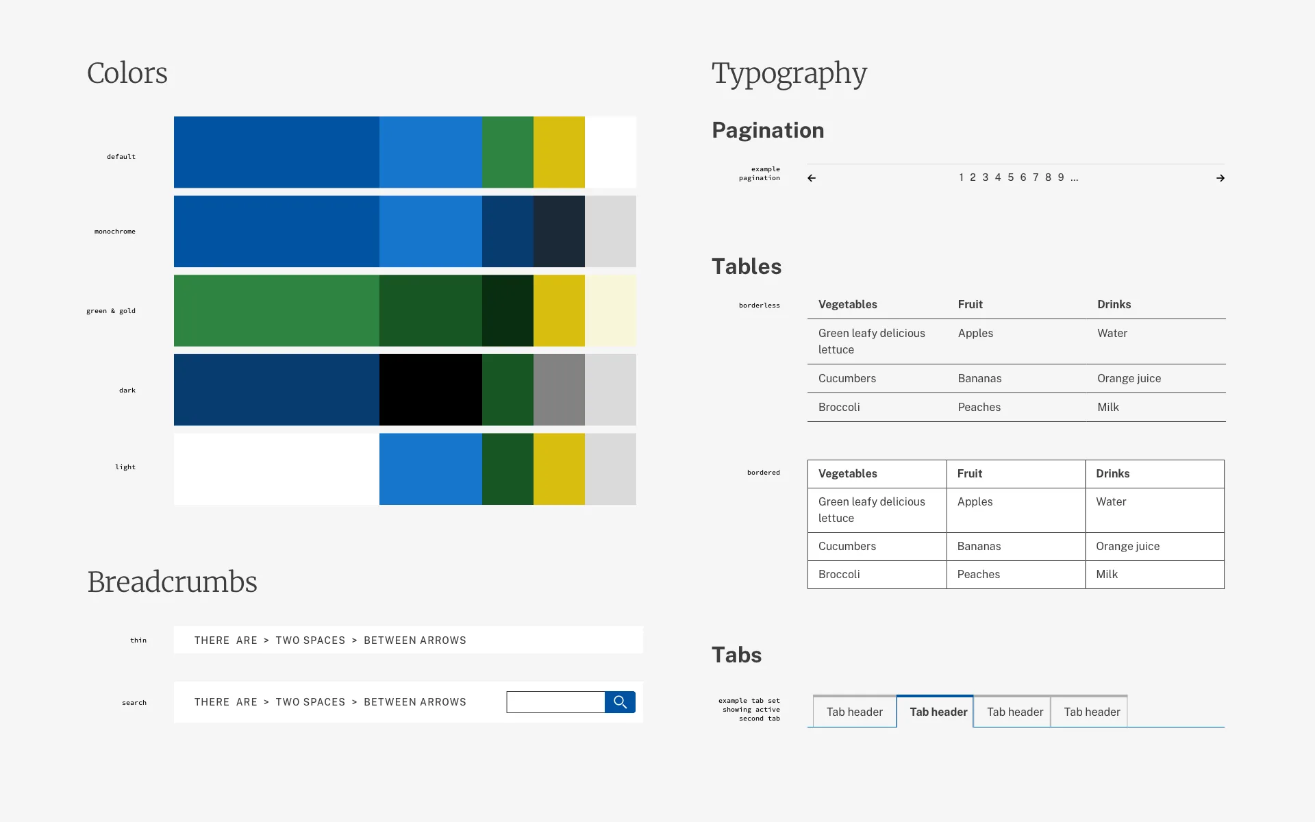 Treasury Digital — Design system — docs